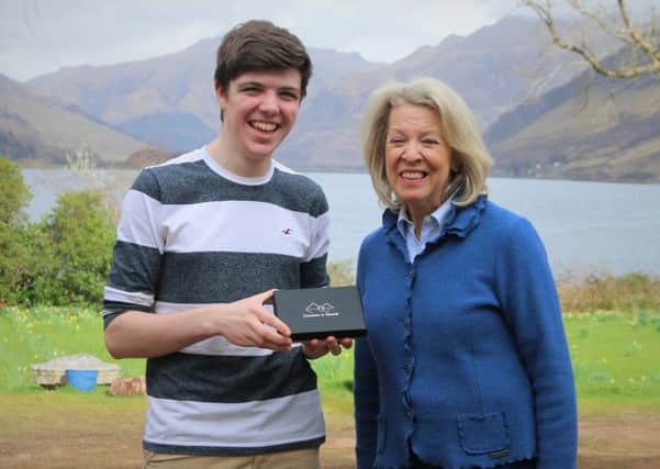 Finlay Macdonald, pictured with Lady Claire Macdonald, will officially relaunch Chocolates of Glenshiel this week.