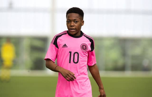 Celtic's highly-touted youth prospect Karamoko Dembele. Picture: SNS