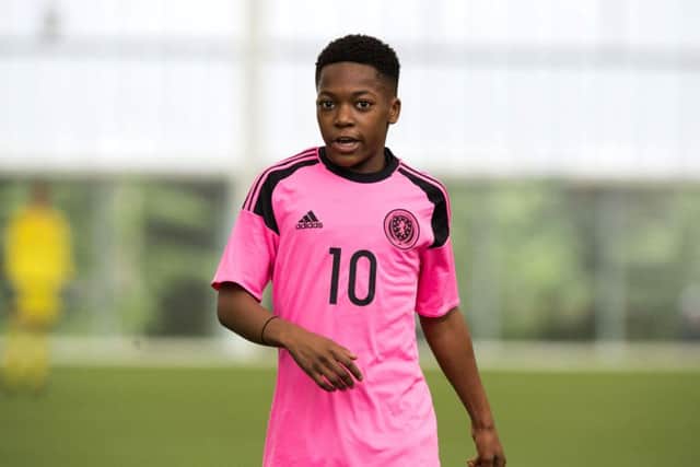 Celtic's highly-touted youth prospect Karamoko Dembele. Picture: SNS