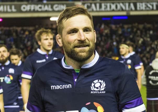 John Barclay will captain the side. Picture: SNS
