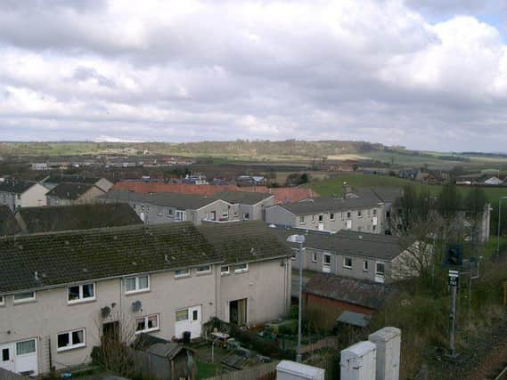 The young children were dropped in an unfamiliar part of Cardenden, Fife. Picture: Wikicommons