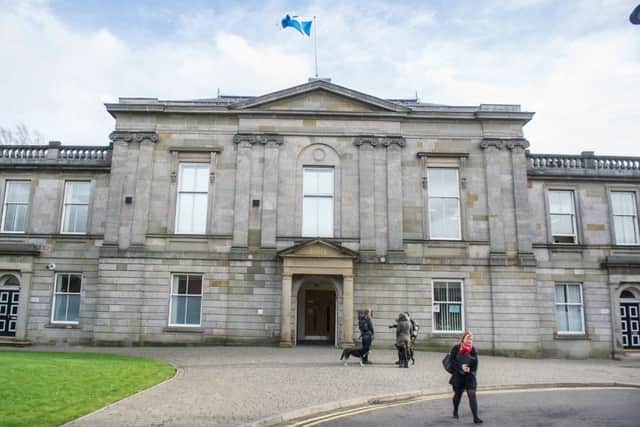 The trial took place at Dumbarton Sheriff Court. Picture: John Devlin.