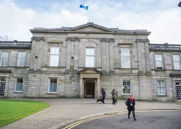 The trial took place at Dumbarton Sheriff Court. Picture: John Devlin.
