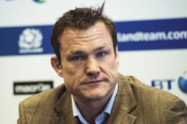 Then Scotland hooker Gordon Bulloch scored two tries the last time Scotland won in Cardiff in 2002. Picture: Gary Hutchison/SNS/SRU