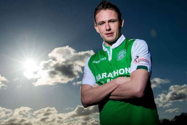 Scott Allan is delighted to return to Hibs. Picture: Ross Parker/SNS