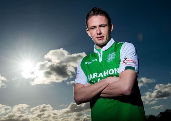 Scott Allan is delighted to return to Hibs. Picture: Ross Parker/SNS