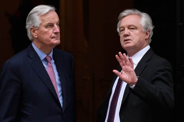 Michel Barnier and David Davis, the EU and UK's chief Brexit negotiators, face a difficult task (Picture: Getty Images)