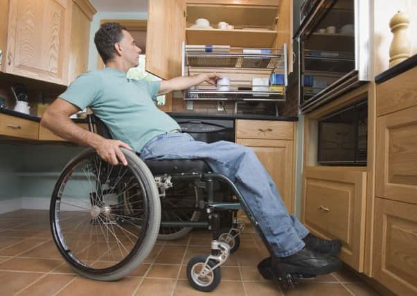There are concerns new properties will not be big enough for many disabled people. Picture: file