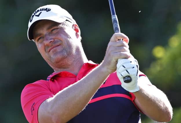 Marc Warren shot a three-under 69 to stay in contention in the Maybank Championship in Malaysia. Picture: Getty Images