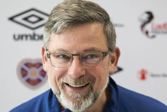 Hearts' manager Craig Levein speaks to the press. Picture: SNS/Bruce White