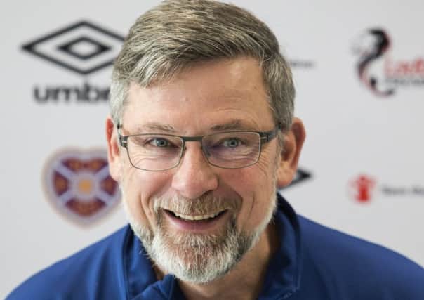 Hearts' manager Craig Levein speaks to the press. Picture: SNS/Bruce White