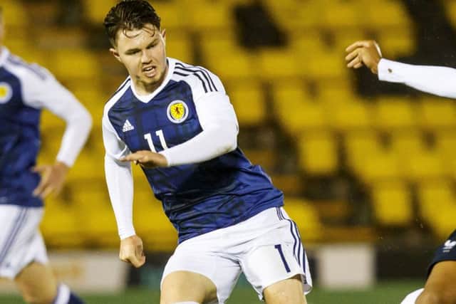 Glenn Middleton has made a big impression in Scotland's Under-17 and Under-19 sides. Picture: Roddy Scott/SNS