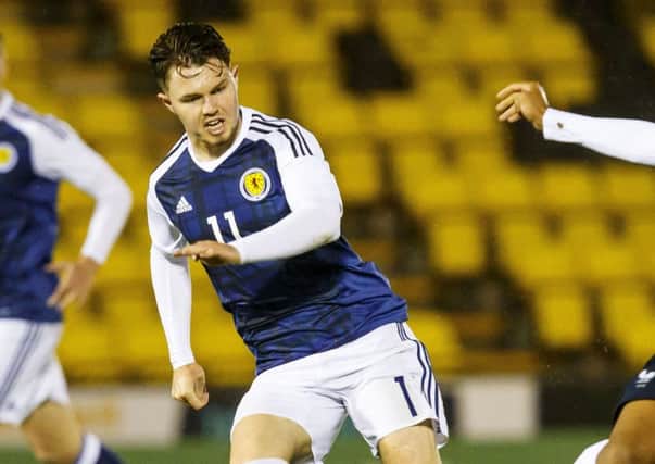 Glenn Middleton has made a big impression in Scotland's Under-17 and Under-19 sides. Picture: Roddy Scott/SNS