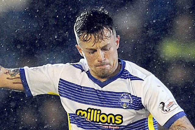 Morton striker Gary Oliver. Picture: Michael Gillen
