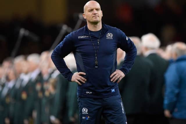 Scotland coach Gregor Townsend. Picture: Stu Forster/Getty Images