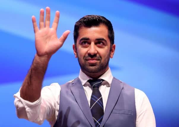 Scottish Transport Minister Humza Yousaf who said racist threats had left him so "worried" about his safety and that of his family that he carries an personal attack alarm. Picture: PA
