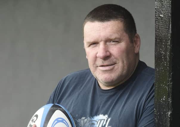 Boroughmuir coach Peter Wright is pleased theat their fate is now in their own hands. Picture: Greg Macvean.
