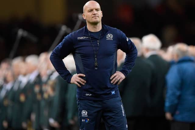 Gregor Townsend has got to pick his players up again after humiliation in Cardiff. Picture: Getty.