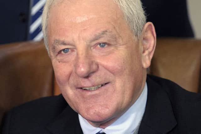 Former Rangers and Scotland boss Walter Smith. Picture: John Devlin
