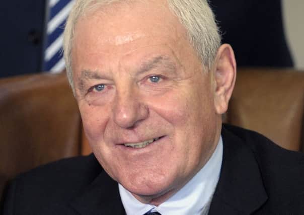 Former Rangers and Scotland boss Walter Smith. Picture: John Devlin