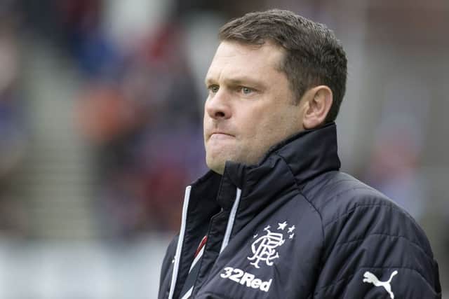 Ibrox manager Graeme Murty says that Kenny Miller is fit and available. Picture: PA.