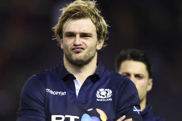 Richie Gray has been sidelined by a calf injury.
Picture Ian Rutherford