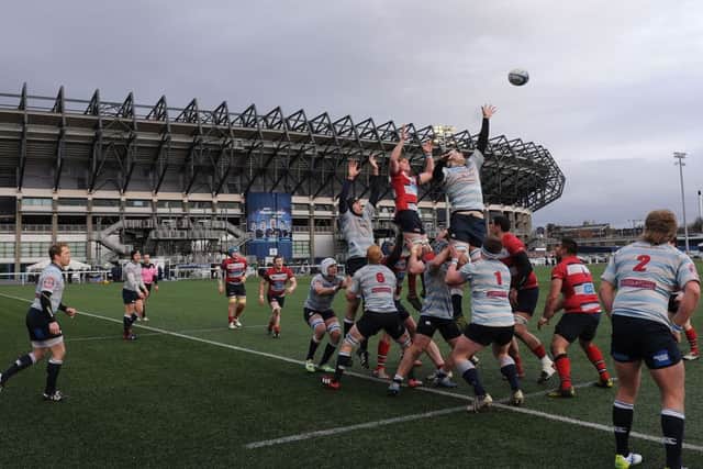 Edinburgh Rugby has had several temporary homes, including Murrayfield, Meadowbank and, currently, Myreside. Picture Ian Rutherford.