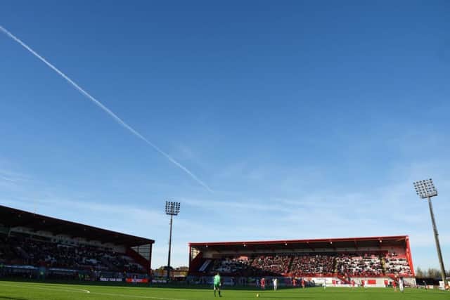 New Douglas Park, home of Hamilton Academical. Picture: SNS Group
