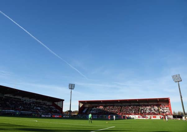 New Douglas Park, home of Hamilton Academical. Picture: SNS Group