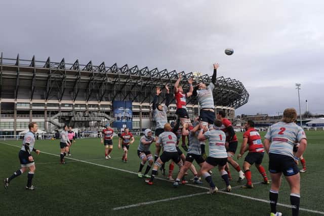 Edinburgh Rugby are considering a move to the back pitches at BT Murrayfield. Picture: Ian Rutherford