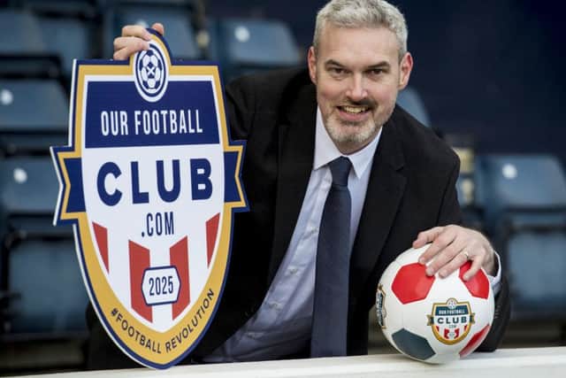 Chris Ewing is targeting the top flight by 2025. Picture: SNS Group
