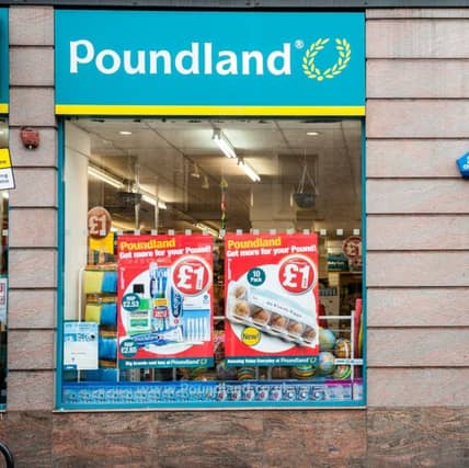Poundland. Ian Georgeson
