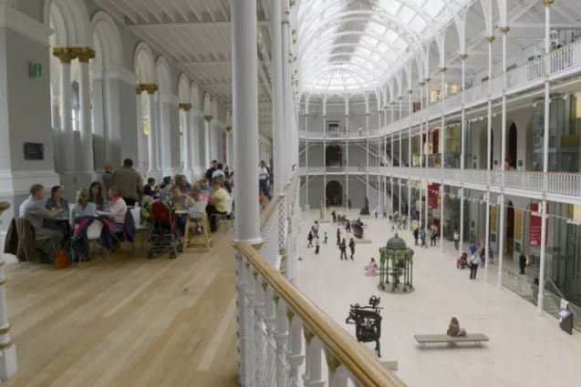 Visitor numbers are rising strongly at the National Museum of Scotland. Picture: Julie Bull