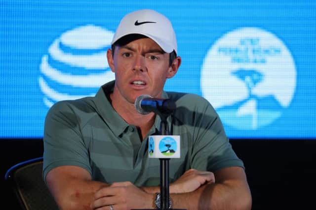 Rory McIlroy is making his debut in the AT&T Pebble Beach National Pro-Am this week. Picture: Getty Images