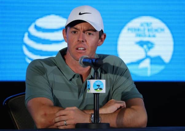 Rory McIlroy is making his debut in the AT&T Pebble Beach National Pro-Am this week. Picture: Getty Images