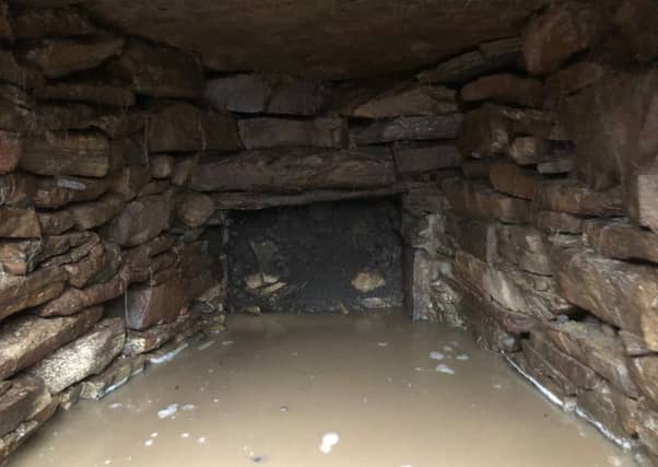 The structure is thought to be 2,000 years old. PIC: Donald McSween.