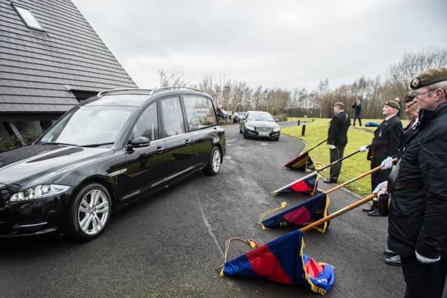A plea was launched for people to attend the funeral today of a Scots World War Two veteran. Picture: John Devlin