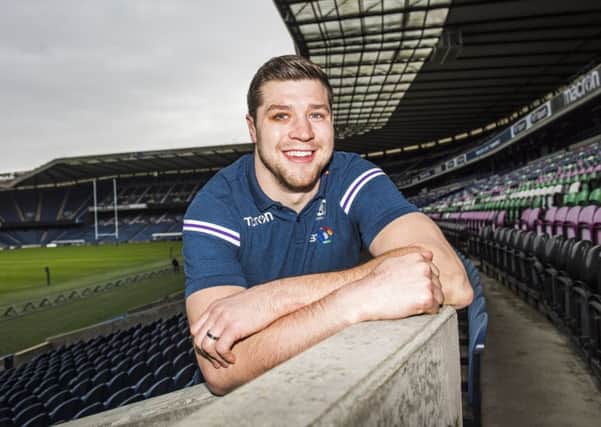 Grant Gilchrist will look to get Scotland on the front foot against France. Picture: SNS