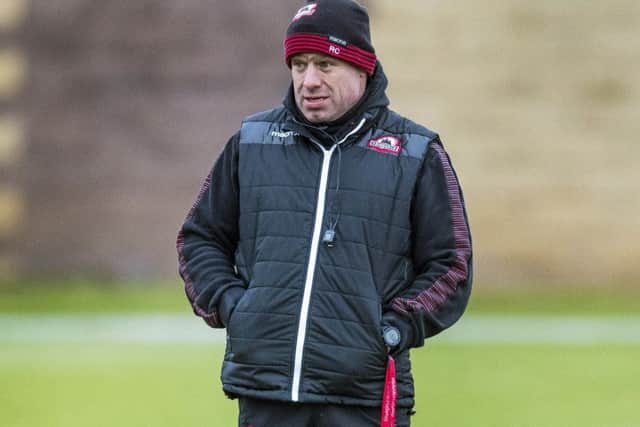 Edinburgh head coach Richard Cockerill. Picture: SNS