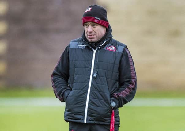 Edinburgh head coach Richard Cockerill. Picture: SNS