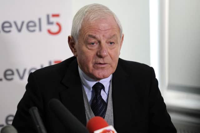 Walter Smith will turn 70 later this month. Picture: John Devlin
