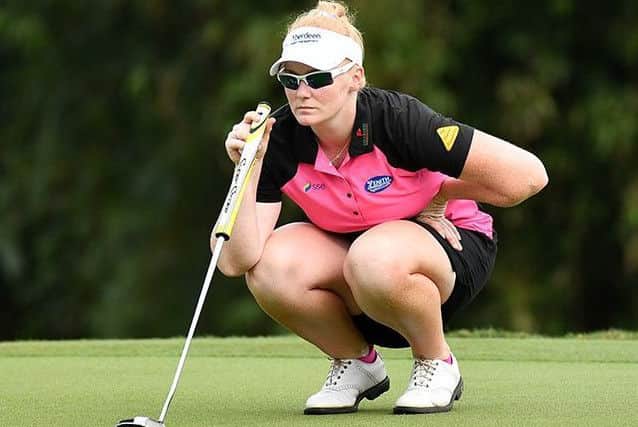 Kylie Henry picked up five shots in her last five holes at Royal Canberra