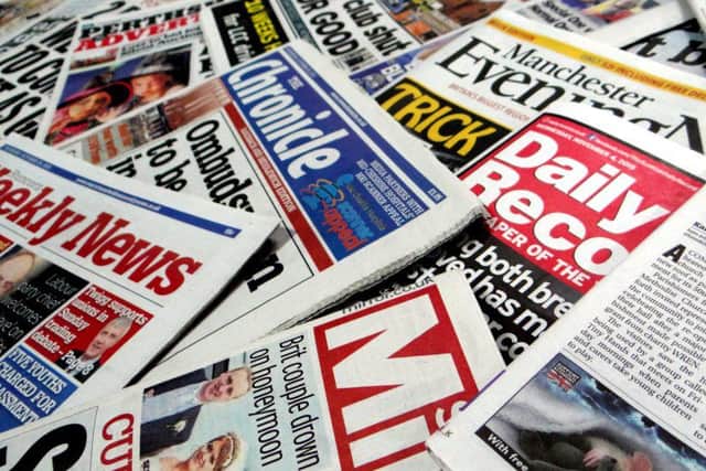 Trinity Mirror publishes a number of national and regional newspapers. Picture: Contributed