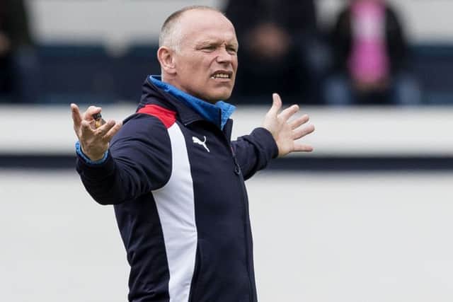 John Hughes, seen here during his stint as Raith Rovers boss, has offered to manage Scotland for free. Picture: SNS Group
