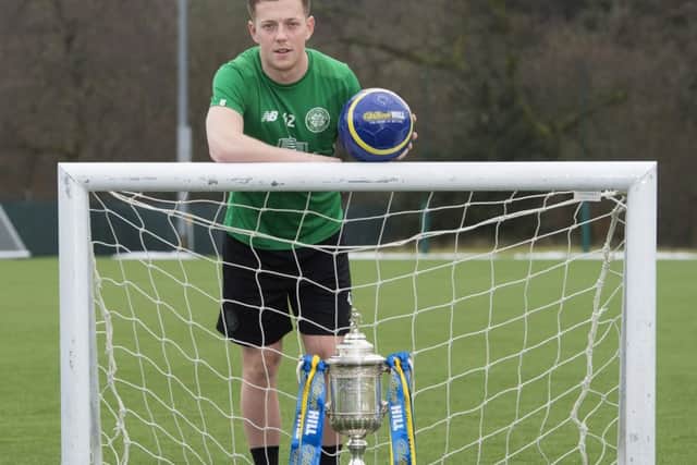 Callum McGregor is hoping for a recall when Celtic host Partick Thistle in the Scottish Cup today. Picture: SNS.