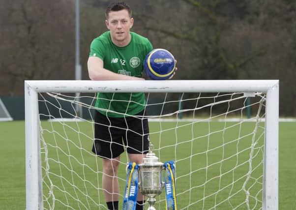 Callum McGregor is hoping for a recall when Celtic host Partick Thistle in the Scottish Cup today. Picture: SNS.