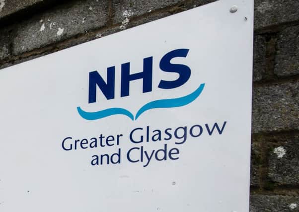 The study was carried out by NHS Greater Glasgow and Clyde. Picture: John Devlin