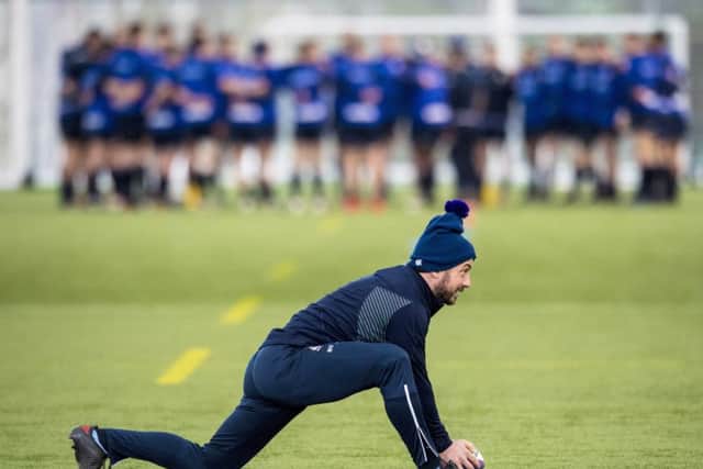 Greig Laidlaw is set to win his 60th Scotland cap against France. Picture: SNS