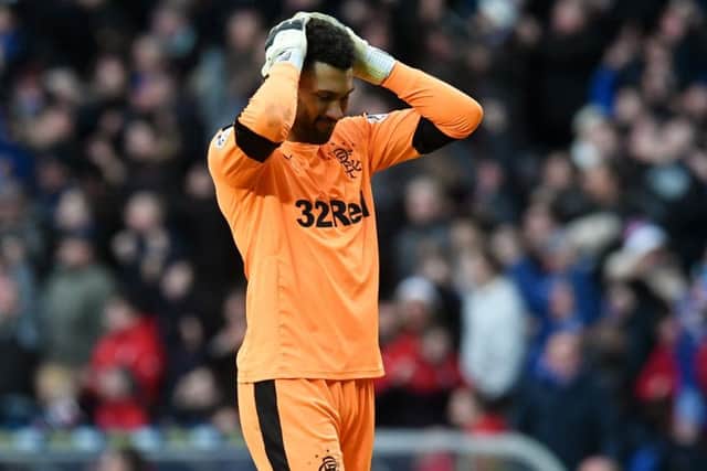 Rangers goalkeeper Wes Foderingham. Picture: SNS