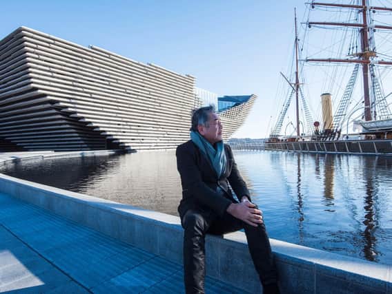 Japanese architect Kengo Kuma won the competition to design Dundee's V&A museum eight years ago.